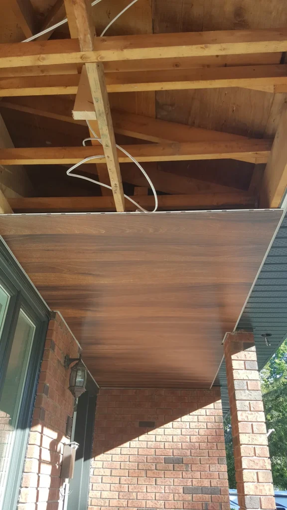 Aluminium siding project in Toronto